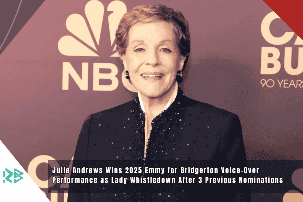 Julie Andrews Wins 2025 Emmy for Bridgerton Voice-Over Performance as Lady Whistledown After 3 Previous Nominations Julie-Andrews-Wins-2025-Emmy-for-Bridgerton-Voice-Over-Performance-as-Lady-Whistledown-After-3-Previous-Nominations
